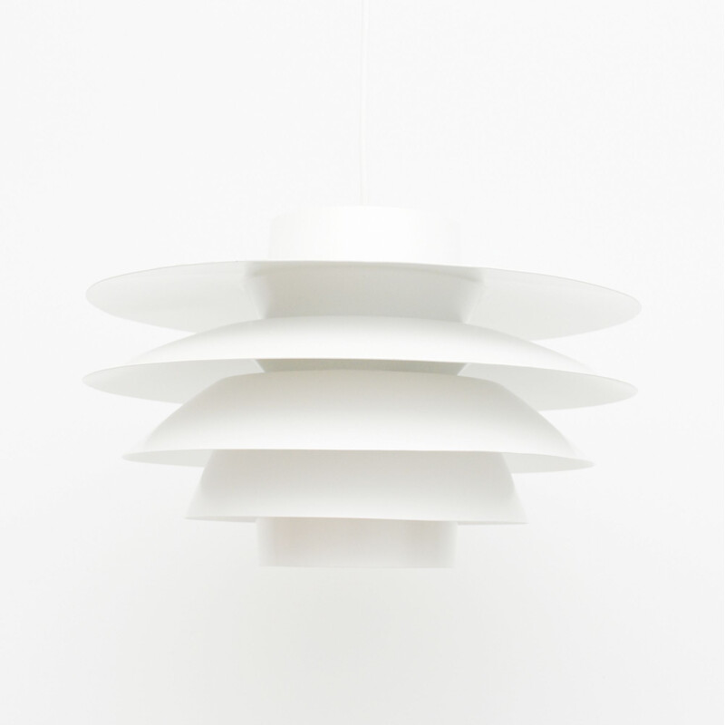 Verona vintage pendant lamp by S. Middelboe, Denmark 1970s