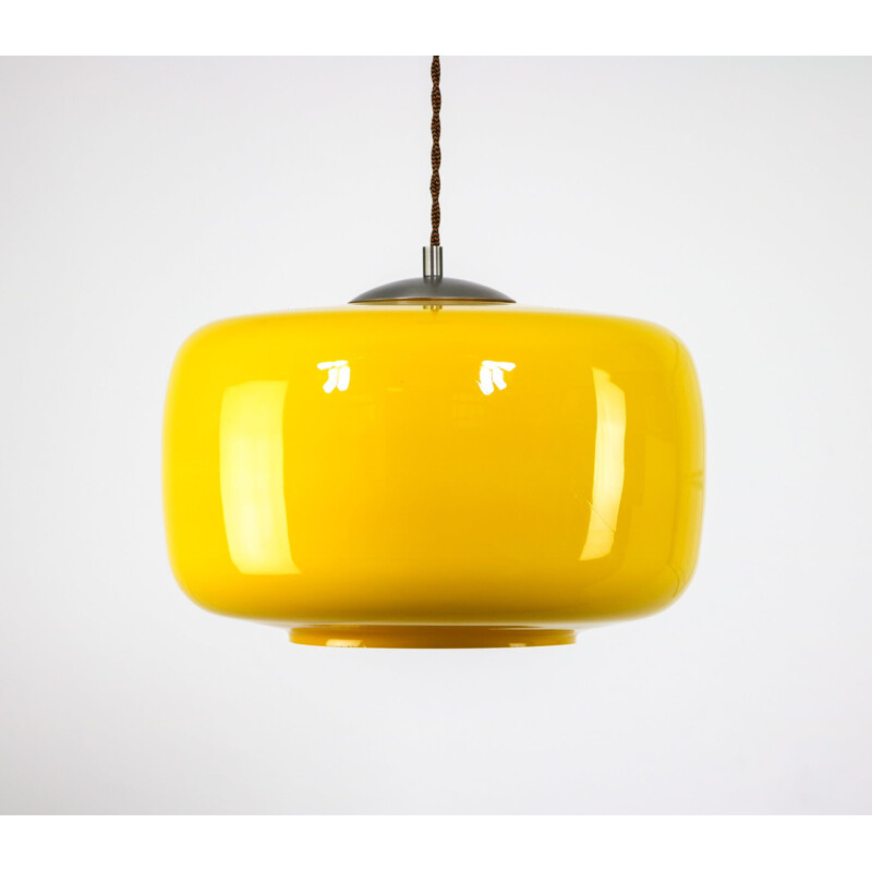 Vintage gele hanglamp