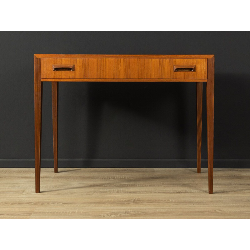 Vintage teak desk by Dewe, Germany 1960s