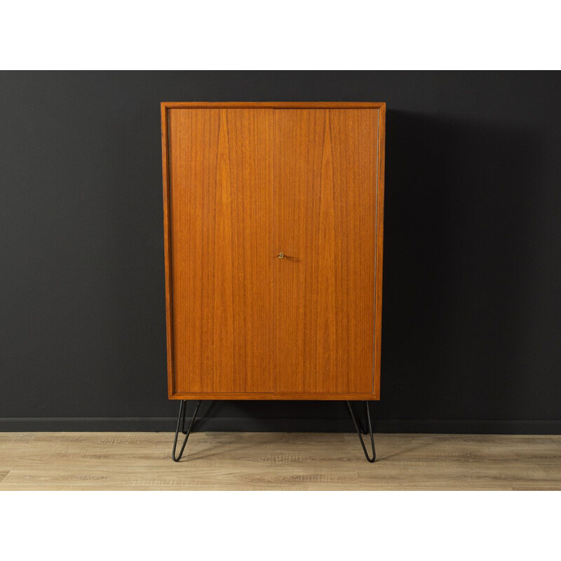 Vintage teak cabinet with two doors, Germany 1950s