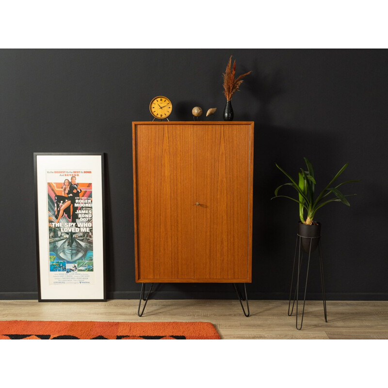 Vintage teak cabinet with two doors, Germany 1950s