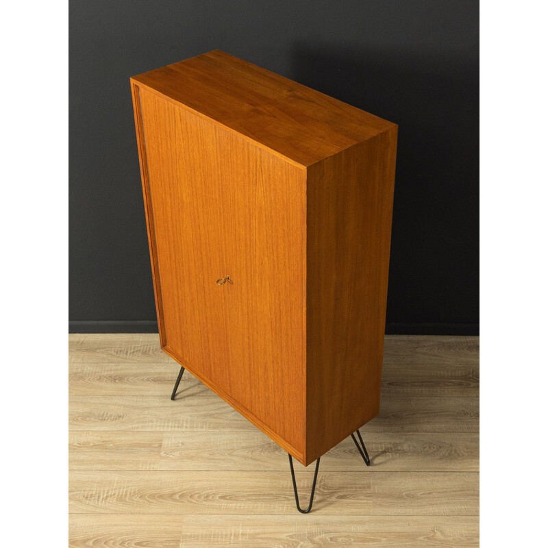 Vintage teak cabinet with two doors, Germany 1950s