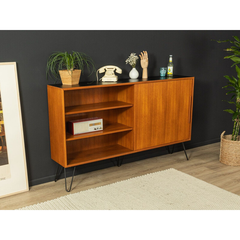 Vintage sliding door sideboard by Wk Möbel, Germany 1960