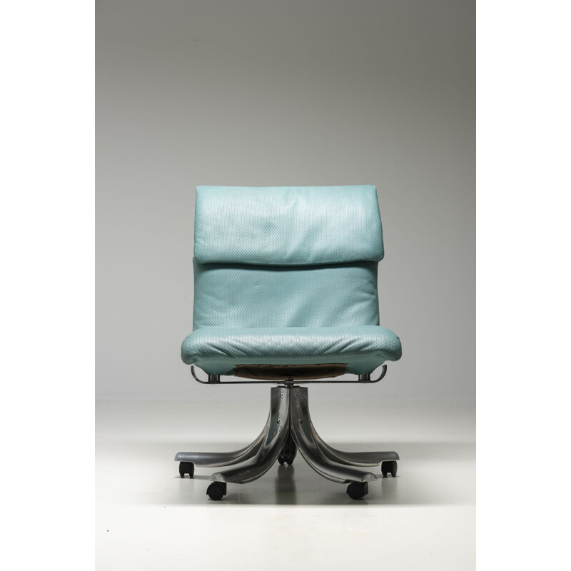 Cadeira de escritório vintage "Onda" de Giovanni Offredi para Saporiti, 1970
