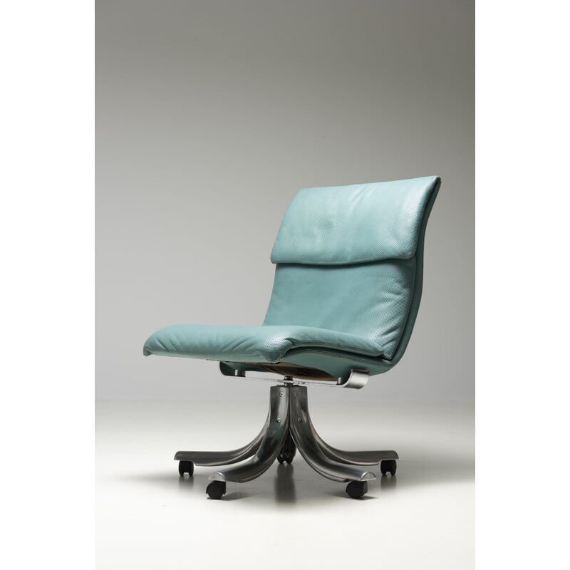Vintage office chair "Onda" by Giovanni Offredi for Saporiti, 1970