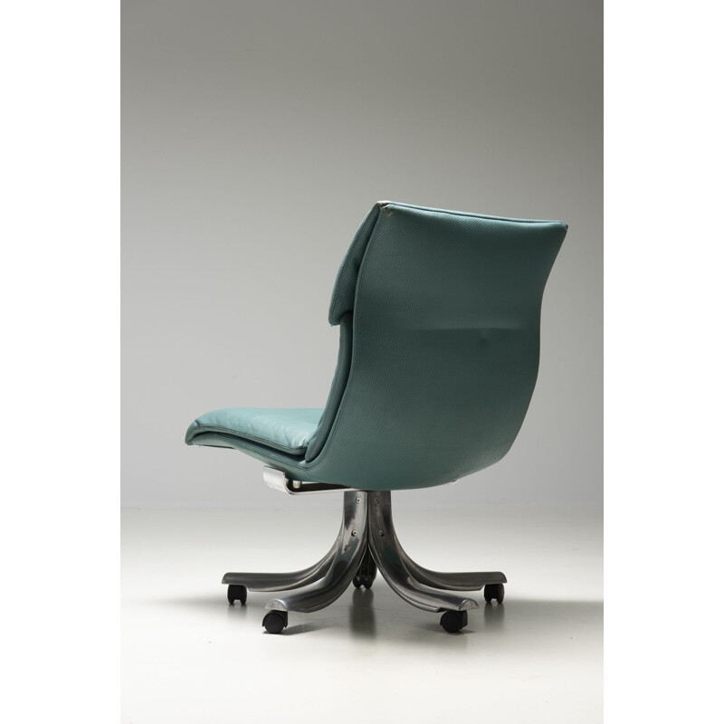 Vintage office chair "Onda" by Giovanni Offredi for Saporiti, 1970
