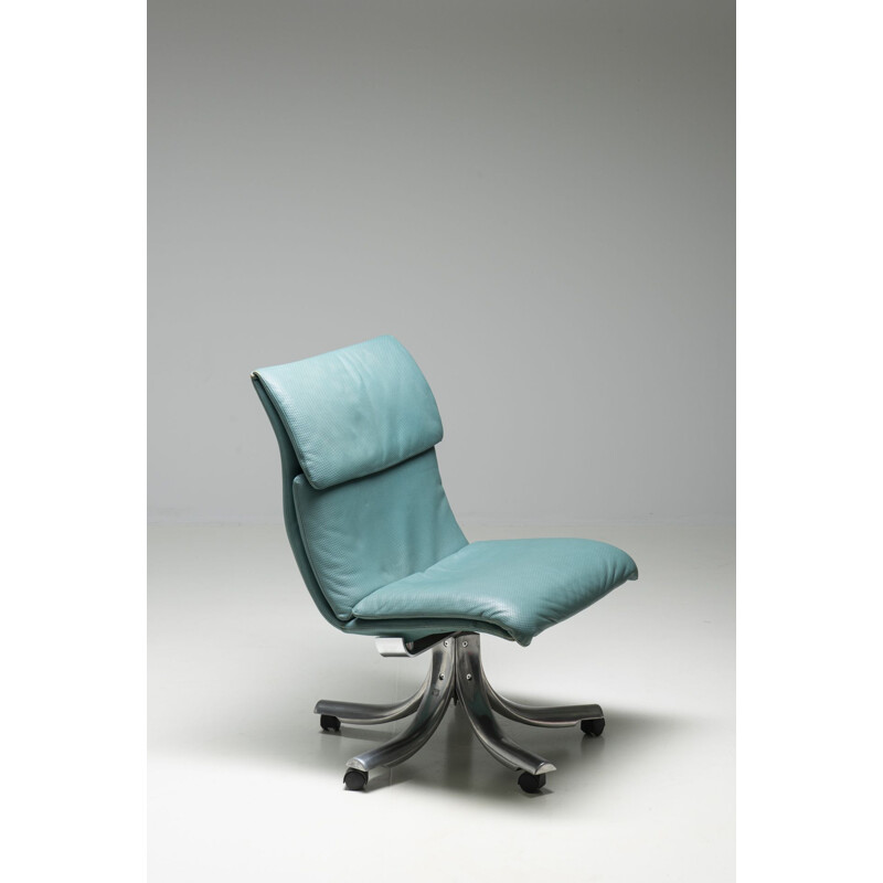 Vintage office chair "Onda" by Giovanni Offredi for Saporiti, 1970