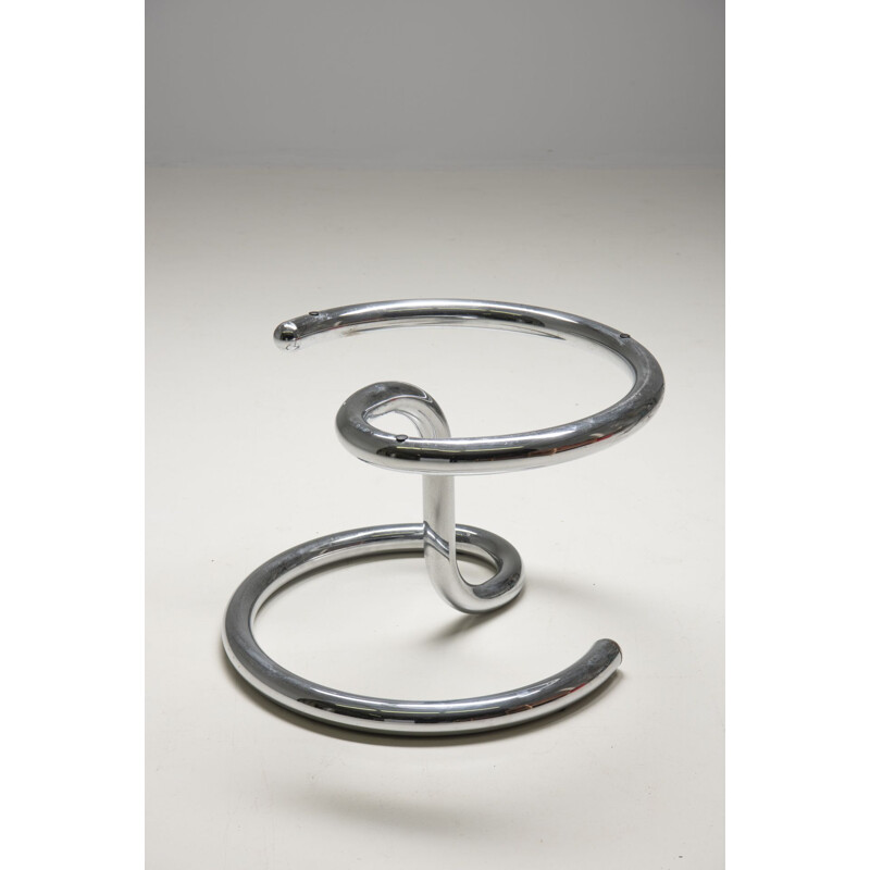 Vintage side table "Anaconda" by Paul Tuttle for Strässle, Switzerland 1960