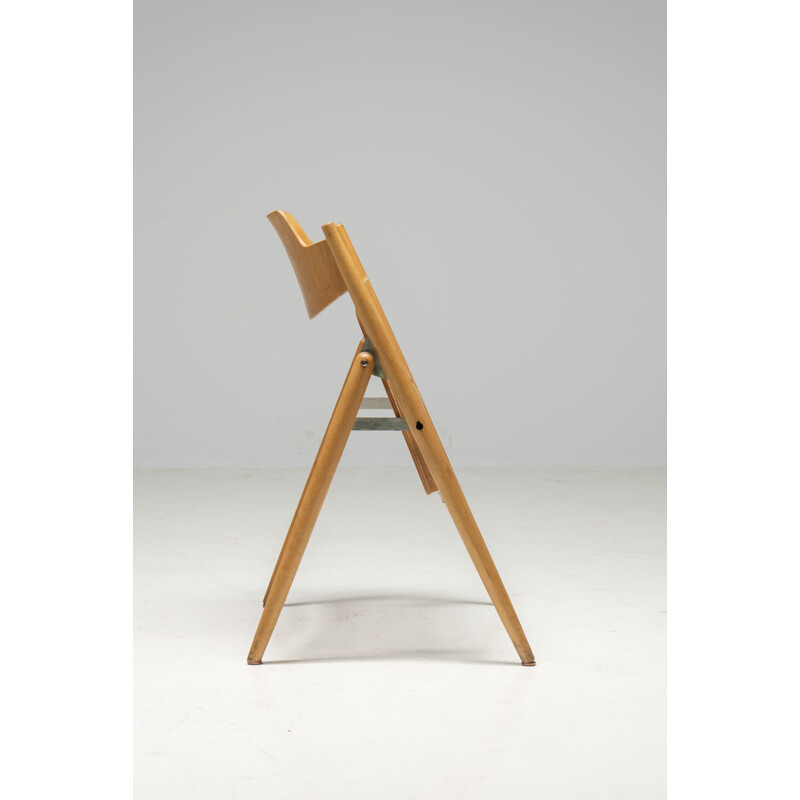 Set of 6 vintage Se18 folding chairs by Egon Eiermann for Wilde&Spieth, 1960