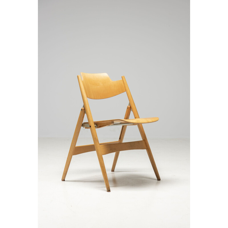 Set of 6 vintage Se18 folding chairs by Egon Eiermann for Wilde&Spieth, 1960