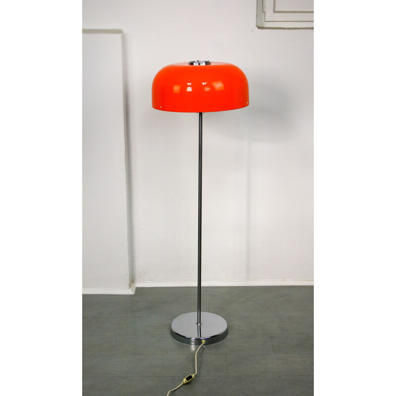 Italian vintage floor lamp by Luigi Massoni for Meblo