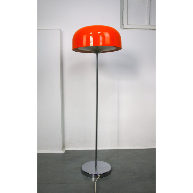 Italian vintage floor lamp by Luigi Massoni for Meblo