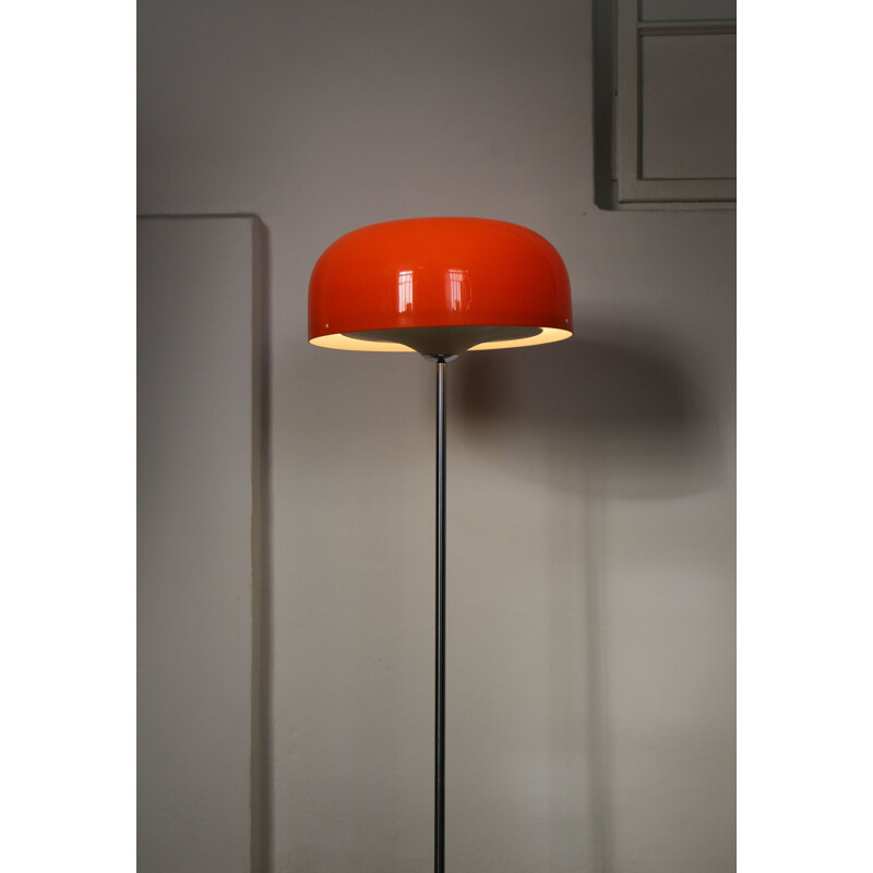 Italian vintage floor lamp by Luigi Massoni for Meblo