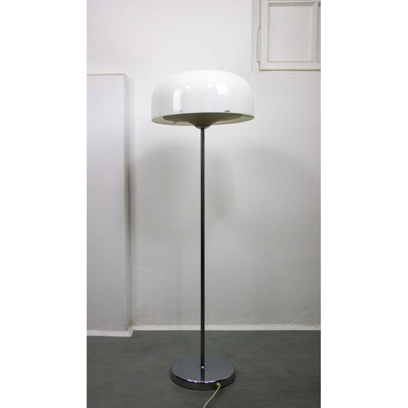 Italian vintage floor lamp by Luigi Massoni for Meblo