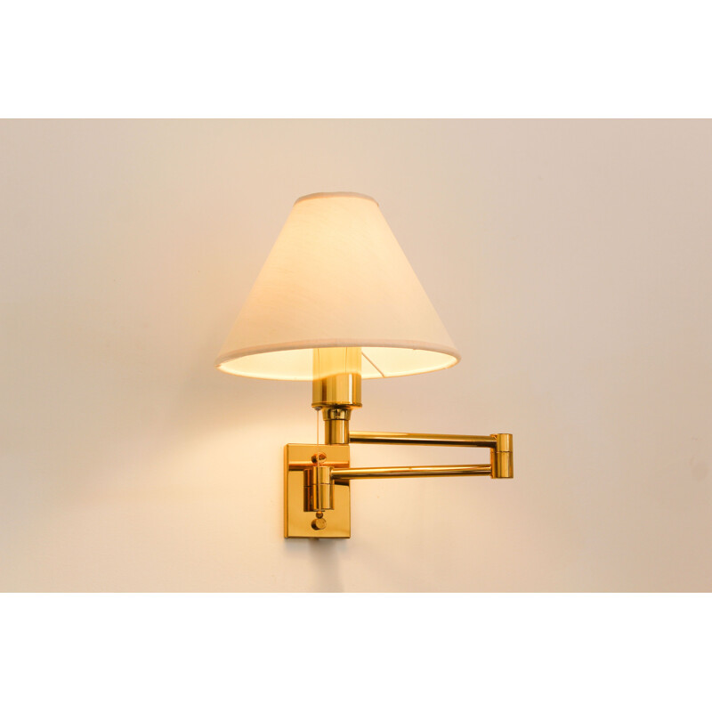 wall lamp with articulated arm, Italy 1970s