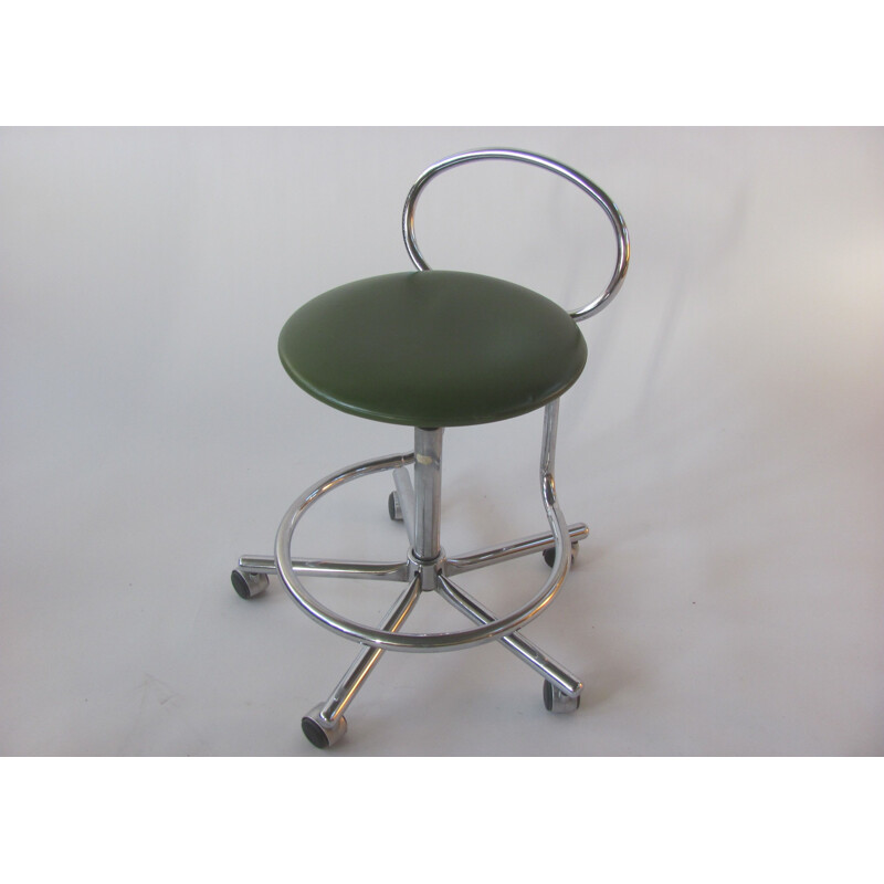 Vintage dining swivel chair by Kovona, Czechoslovakia 1980s