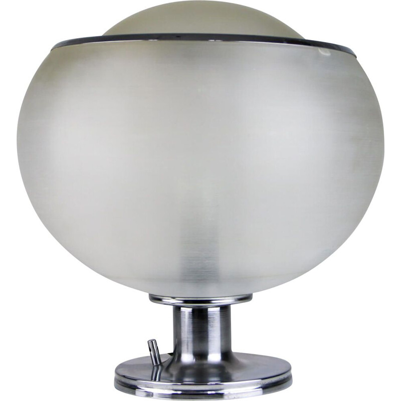 Vintage bud transparent table lamp by Harvey Guzzini