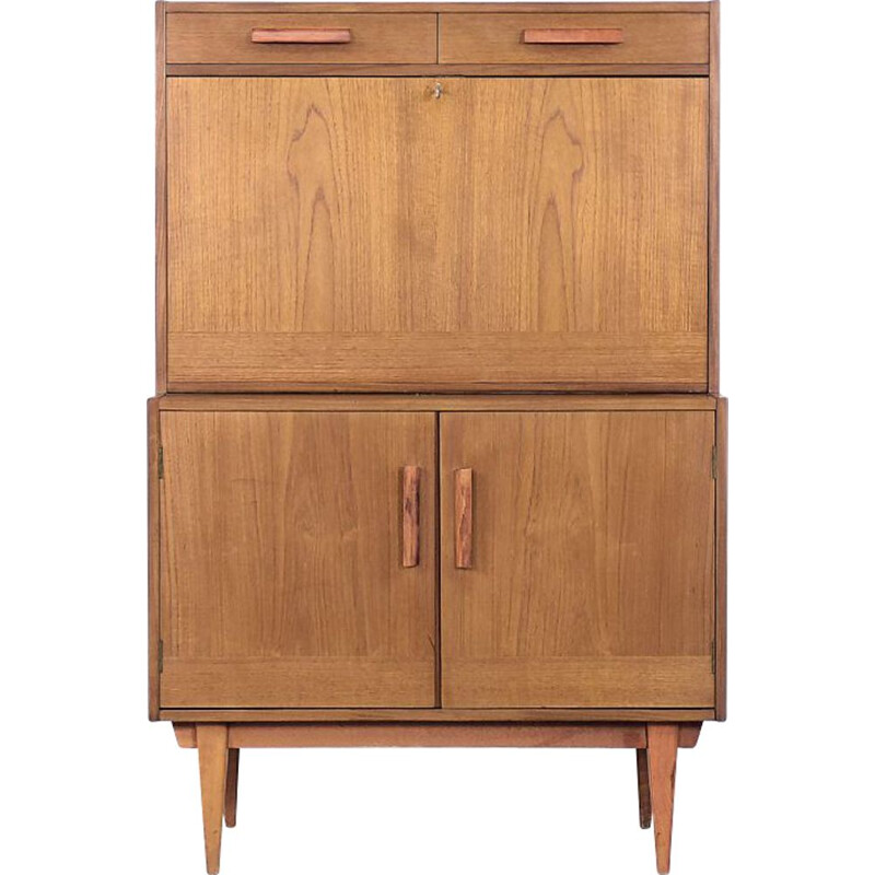 Vintage Scandinavian teak cabinet with drawers, Sweden 1960s