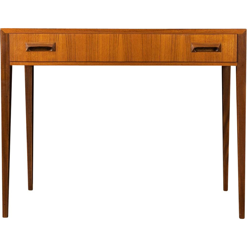 Vintage teak desk by Dewe, Germany 1960s