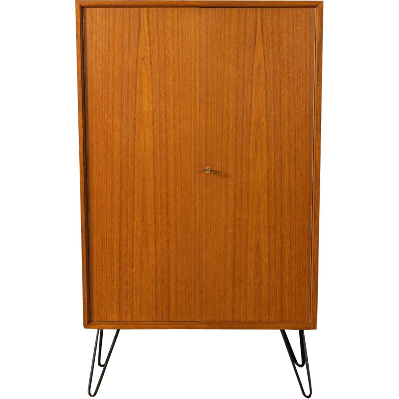 Vintage teak cabinet with two doors, Germany 1950s