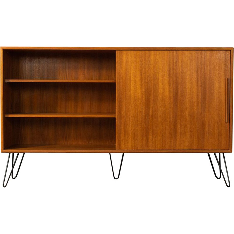 Vintage sliding door sideboard by Wk Möbel, Germany 1960