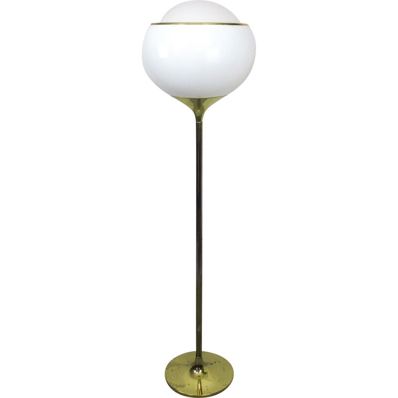 Italian vintage floor lamp Big Bud by Luigi Massoni for Meblo