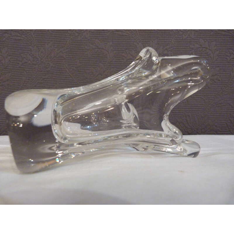 Small vase in crystal - 1960s