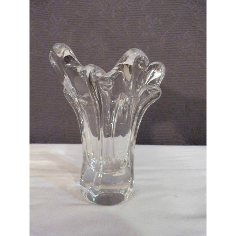 Small vase in crystal - 1960s