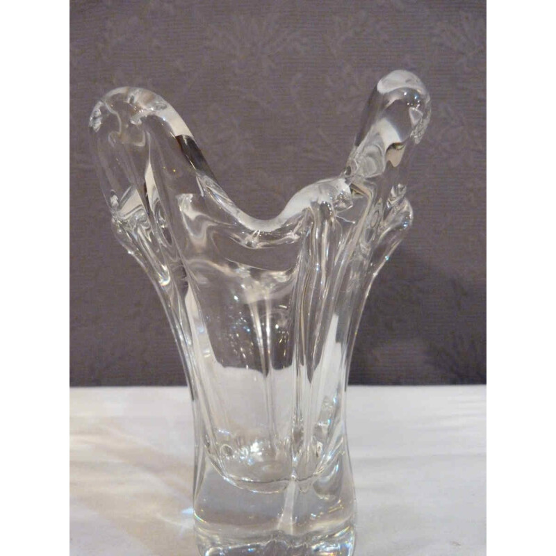 Small vase in crystal - 1960s