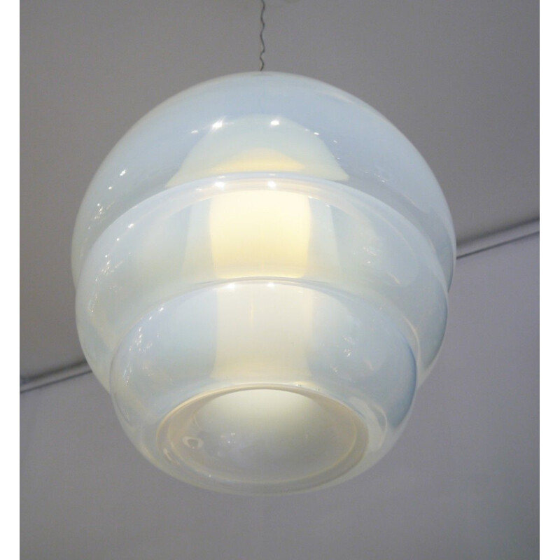 Mid-century Ls134 pendant lamp by Carlo Nason for Mazzega