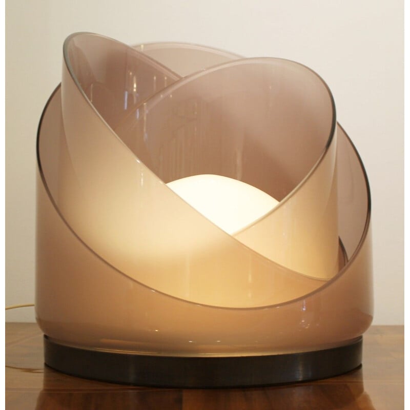 Lampe de table modulable vintage par Carlo Nason pour Mazzega, 1960