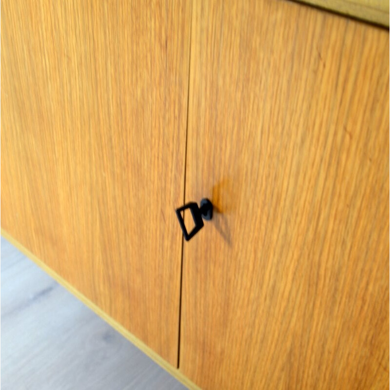 Mid-century sideboard in teak with flap door - 1960s