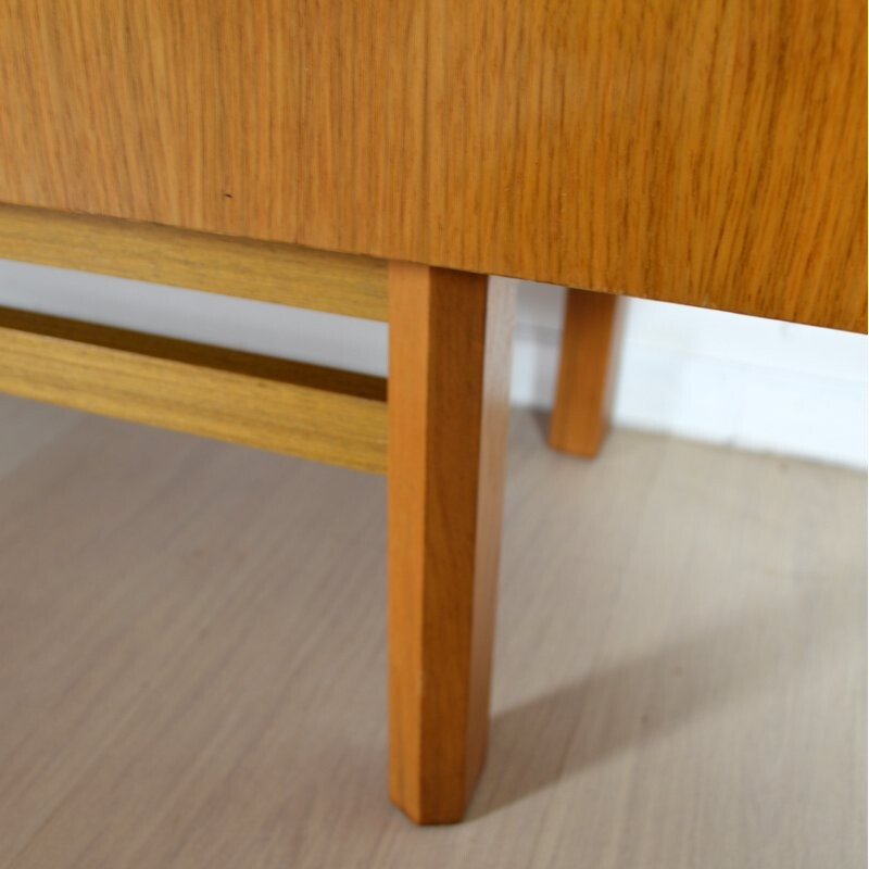 Mid-century sideboard in teak with flap door - 1960s