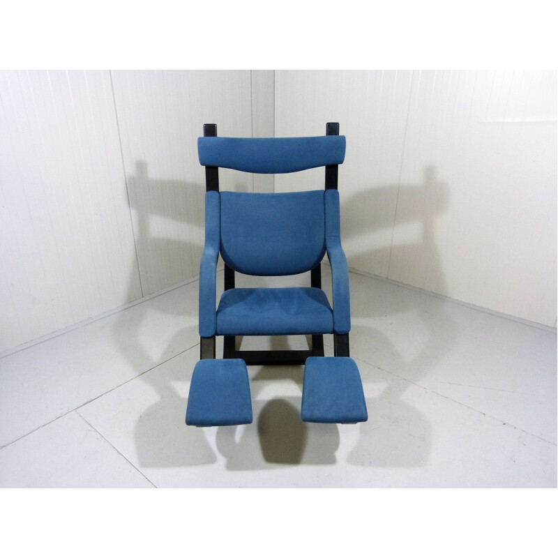 Fauteuil lounge vintage Gravity Balance par Stokke Variér pour Stokke Variér, Norvège 1980