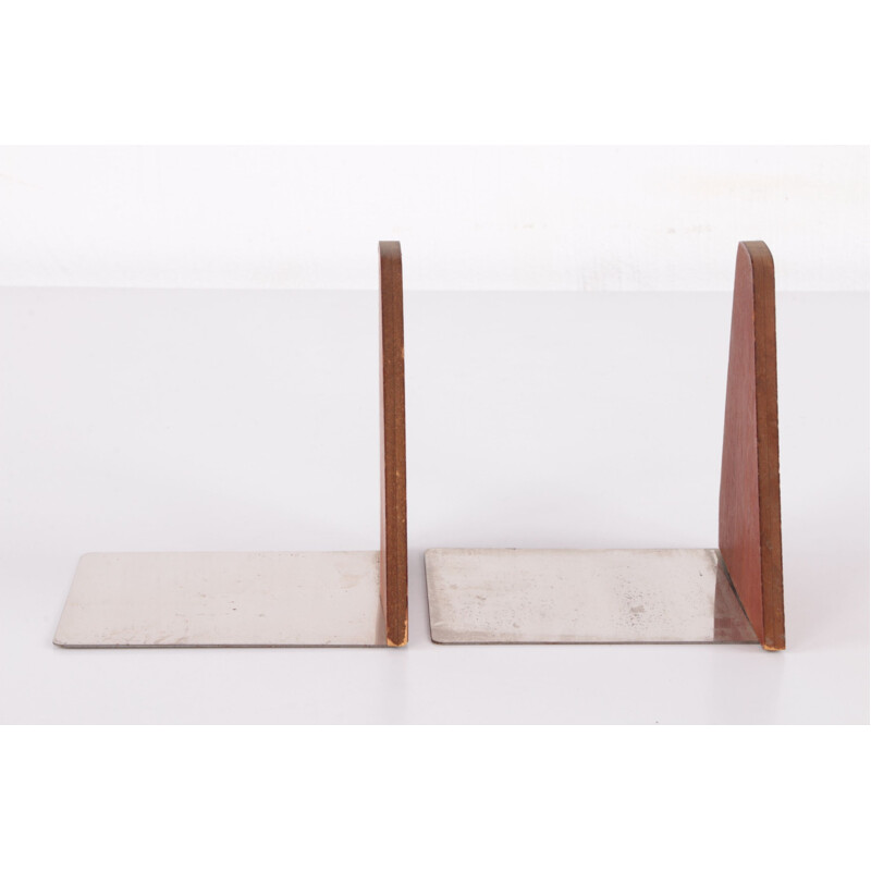 Pair of vintage Danish bookends by Kai Kristiansen, 1960s