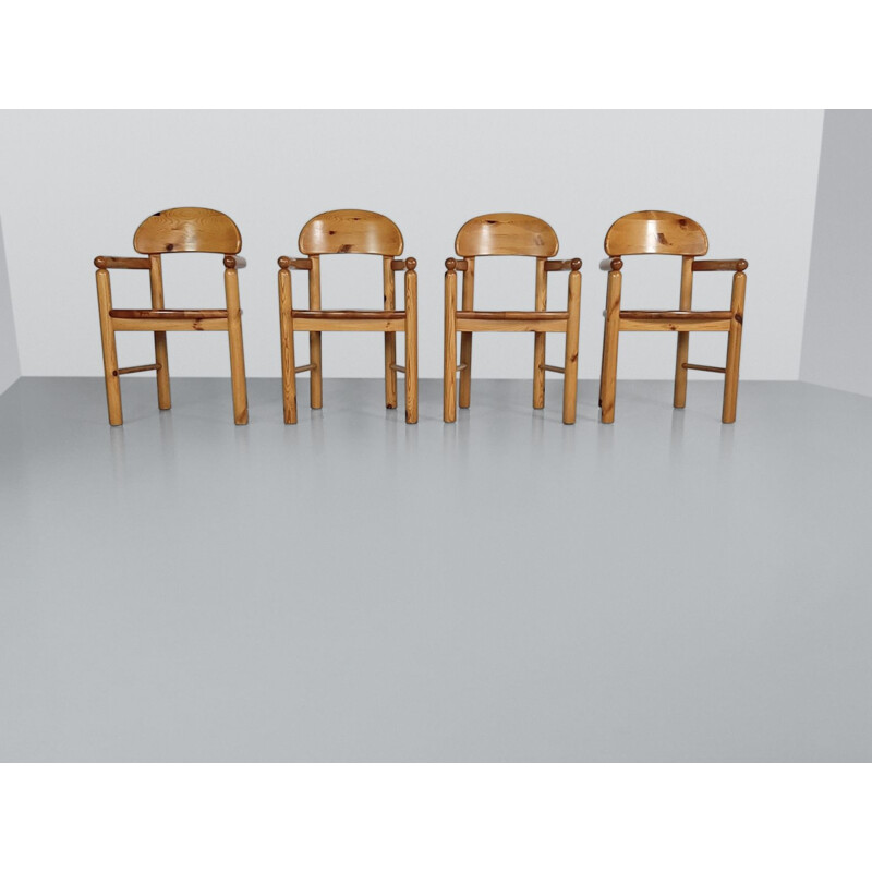 Ensemble de 4 chaises vintage de Rainer Daumiller pour Hirtshals Savvaerk 1980