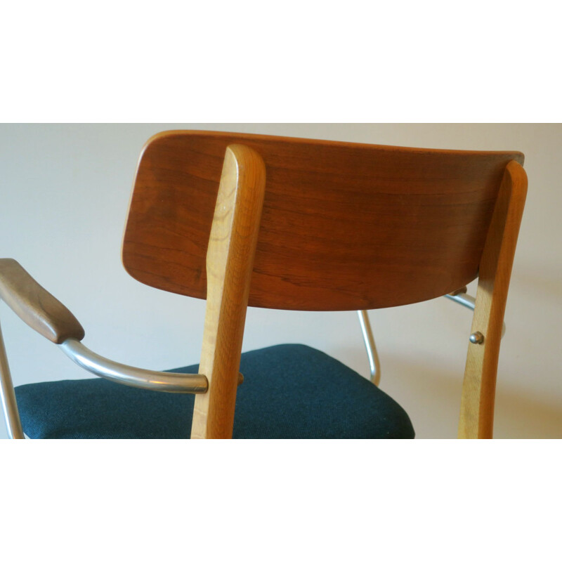 Vintage Danish teak desk chair, 1960s