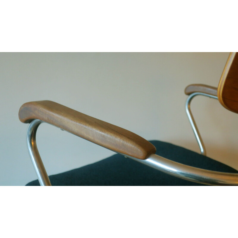 Vintage Danish teak desk chair, 1960s