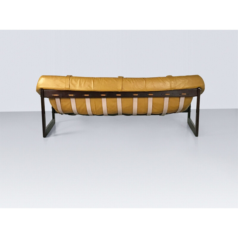 Vintage 3-seater sofa MP-091 by Percival Lafer for Lafer SA. Brazil 1960