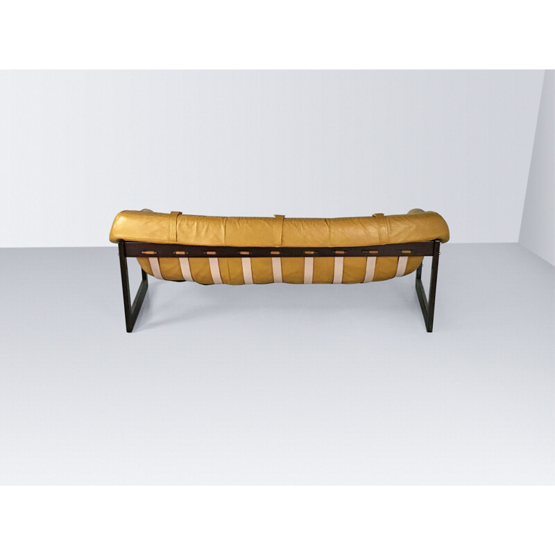 Vintage 3-seater sofa MP-091 by Percival Lafer for Lafer SA. Brazil 1960