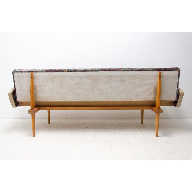 Vintage folding sofa by Miroslav Navrátil, Czechoslovakia 1960s