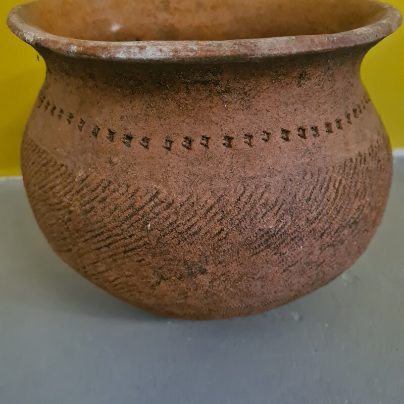 Pot de cuisine vintage en céramique, Kenya 1900