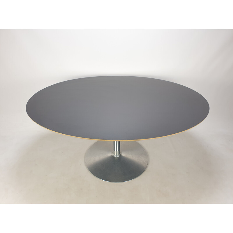 Table à repas vintage ovale de Pierre Paulin pour Artifort, 1960