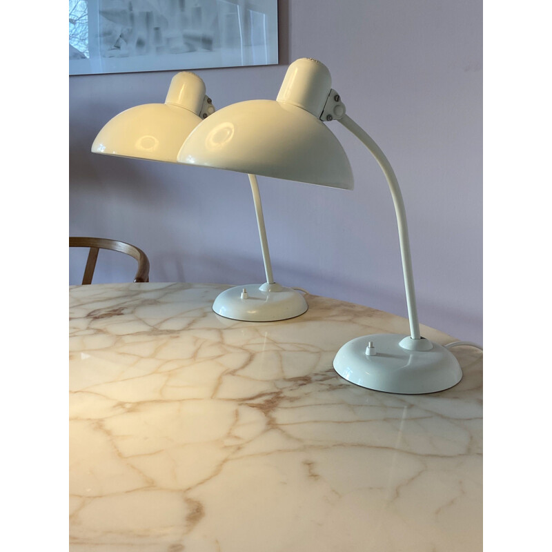 Pair of vintage lamps 6556 Bauhaus by Christian Dell for Kaiser Idell, Germany