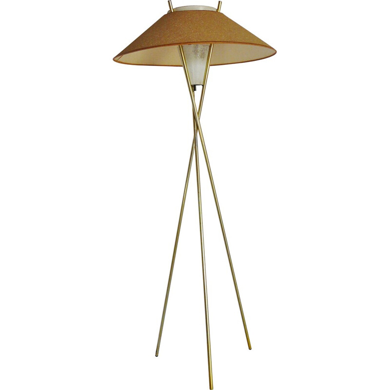 Lampadaire tripode américain, Gerald THURSTON - 1950