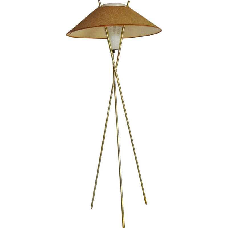 Mid century floor lamp, Gerald THURSTON - 1950s
