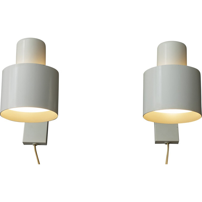 Pair of Alfa wall lamps, Jo HAMMERBORG - 1965