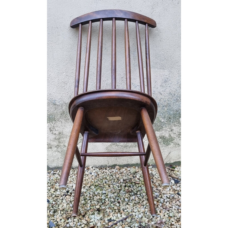 Set van 4 vintage Scandinavische teakhouten stoelen van Ilmari Tapiovaara, 1960