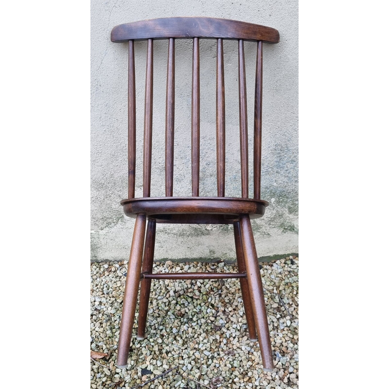 Set of 4 Scandinavian vintage teak chairs by Ilmari Tapiovaara, 1960