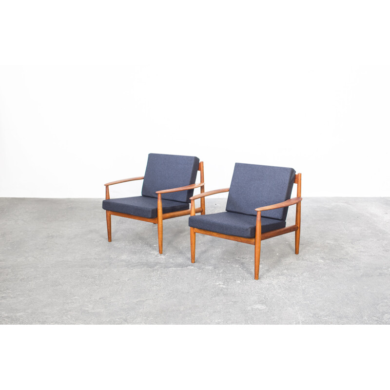 Paire de fauteuils vintage de Grete Jalk pour France & Søn, 1960